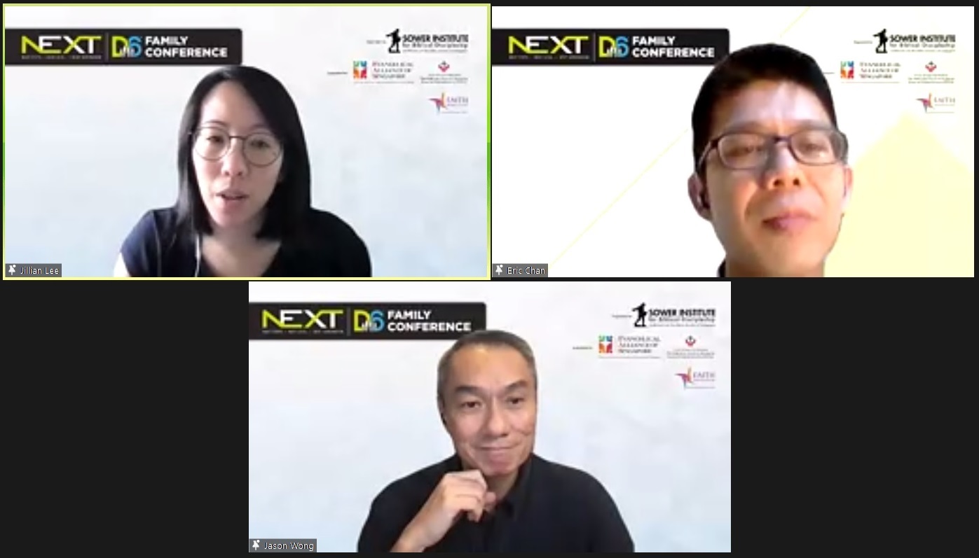 Panel Session 1 (Jillian, Jason & Ps Eric)