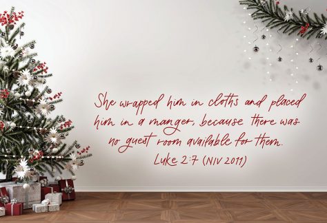 Welcome Christ to our living rooms this Christmas!