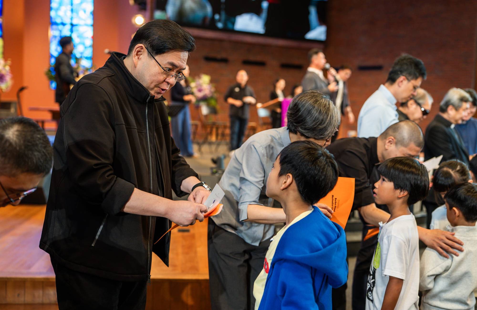 Children were included in the Prayer Conference, and had their own special programme